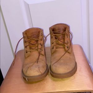 Timberland boots.